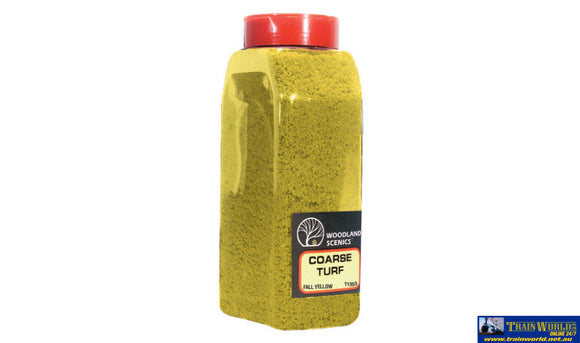 Woo-T1353 Woodland Scenics Shaker Turf Fall Yellow (Coarse) Scenery
