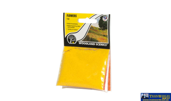 Woo-T48 Woodland Scenics Bag Flowers 4-Colours Scenery