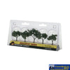 Woo-Tr1502 Woodland Scenics Realistic-Trees Medium-Green (4) 31.7-50.8Mm (1.25-2) Height Scenery