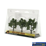 Woo-Tr1506 Woodland Scenics Realistic-Trees Light-Green (3) 76.2-101Mm (3-4) Height Scenery