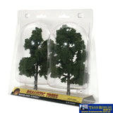 Woo-Tr1516 Woodland Scenics Realistic-Trees Medium-Green (2) 152-177Mm (6-7) Height Scenery
