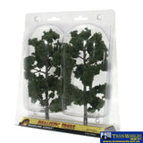 Woo-Tr1519 Woodland Scenics Realistic-Trees Medium-Green (2) 203-228Mm (8-9) Height Scenery
