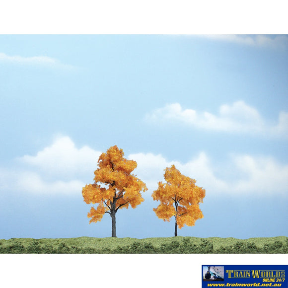 Woo-Tr1604 Woodland Scenics Premium-Trees Fall-Maple (2) 60.32/76.2Mm (2.375/3) Height Scenery