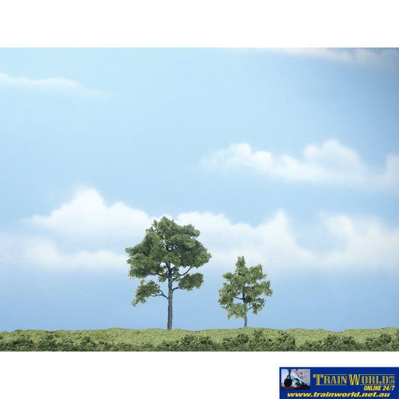 Woo-Tr1607 Woodland Scenics Premium-Trees Locust (2) 44.45/76.2Mm (1.75/3) Height Scenery