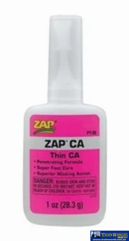 Zap-Pt08 Zap Ca (Cyanoacrylate) Thin 28.3G Glueandpaint