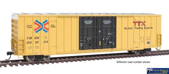 910-3016 Walthers-Mainline 60 High Cube Plate F Boxcar #662266 - Ready To Run Ho Scale Rolling Stock