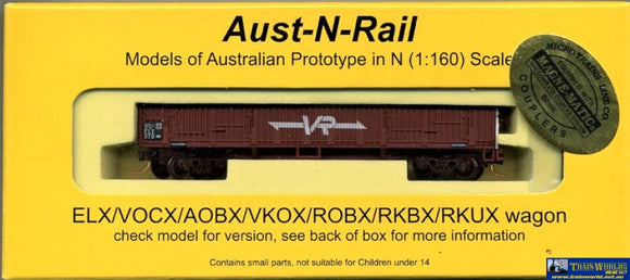 Anr-3321 Aust-N-Rail Elx Victorian Railways Number 379 With Micro-Trains Bogies N-Scale Rolling