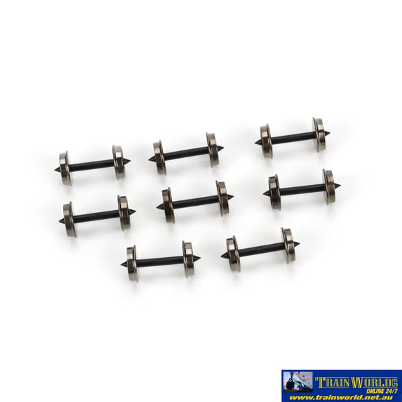 Ath-90502 Athearn 36 Metal Wheelset Short Axle (8) Ho Scale Part