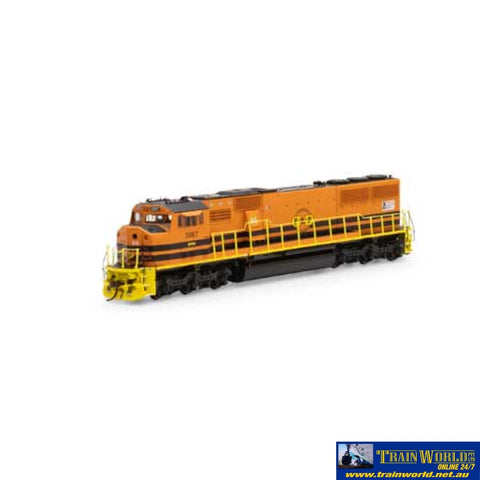 Ath-G8511 Athearn Genesis Sd60M W/Dcc & Sound B&P/Orange/Yellow #3887 Dcc/Sound Ho Scale Locomotive