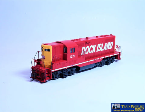 Atl-10002019 Atlas-Classic Silver Gp7 Rock Island #1277 Ho Scale Dcc Ready Locomotive