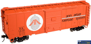 Atl-20022012 Atlas-Trainman 40 Sliding-Door Boxcar Ann Arbor #1270 O Scale (3-Rail) Rolling Stock