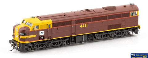 Aus-4408 Auscision 44-Class (Mk.1) #4431 Indian-Red Red-Lined With Black/Blue L7-Logo &