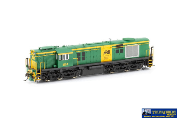 Aus-6009 Auscision 600-Class #602-Y An Green/yellow With Green-Roof Dcc-Ready Locomotive