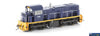 Aus-7313 Auscision 73-Class #7334 Freight Rail Blue Ho Scale Dcc-Ready Locomotive