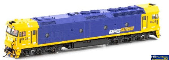 Aus-Bl10 Auscision Bl-Class Bl28 Pn Intermodal Blue/Yellow Recessed Foot-Holes At #1 End