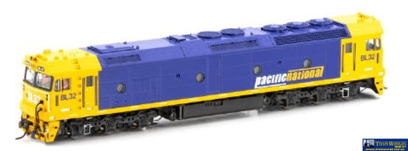 Aus-Bl14S Auscision Bl-Class Bl32 Pn Intermodal With Large Font-Numbers Blue/Yellow Ho-Scale
