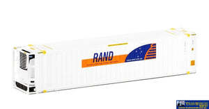 Aus-Con86 Auscision 466 Reefer-Container Rand Version 1- White With Side Logo (Twin-Pack) Ho Scale