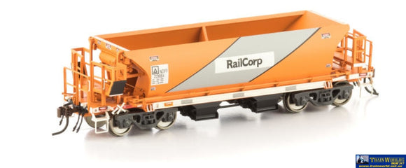 Aus-Nbh13 Auscision Ndff Ballast Hopper Freight Railcorp Orange/grey - 4 Car Pack Ho Scale Rolling