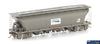 Aus-Ngh06 Auscision Ngty Grain Hopper Freight Rail Wagon Grime With Fr Logos And Roofwalks - 4 Car