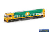 Aus-Nr06 Auscision Nr Class #nr55 Trailerail With Large Side Numbers - Orange & Green Dcc Ready