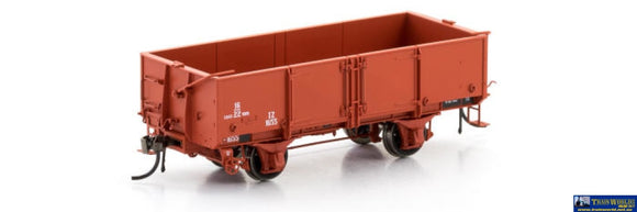 Aus-Vfw85 Auscision Iz Open Wagon Vr Red (1960-1964 Era) 6 Pack Ho Scale Rolling Stock