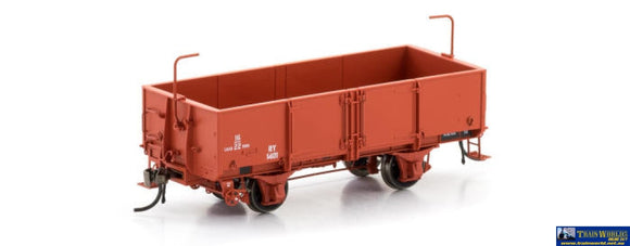 Aus-Vfw87 Auscision Ry Open Wagon Vr Red (1964-1971 Era) 6 Pack Ho Scale Rolling Stock