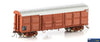 Aus-Vlv21 Auscision Vlcx Louvred Van Vr Wagon Red With No Logo - 4 Car Pack Ho Scale Rolling Stock