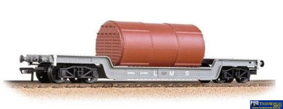 Bbl-33878A Bachmann Branchline 45 Ton Bogie Well Wagon With Load Oo-Scale Rolling Stock