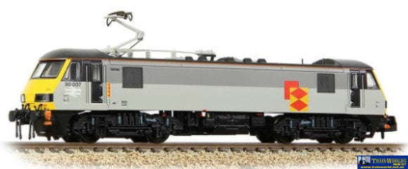 Bbl-371781 Graham Farish Class-90/0 90037 Br Railfreight Distribution Era-8 N-Scale Dcc-Ready