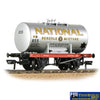 Bbl-38778 Bachmann Branchline 14T Class A Anchor-Mounted Tank Wagon National Benzole Silver Oo-Scale