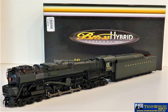 Comm-M161 Used Goods Bli Steam Locomotive Brass Hybrid 2695 Prr S2 6-8-6 Turbine #6200 With Small