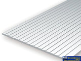Eve-4041 Evergreen Polystyrene (Clapboard-Sheet) Opaque White 1.00Mm-Spacing 1.00Mm-Thick 152Mm X