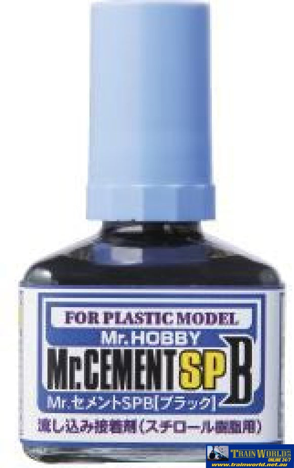 Gsi-Mc132 Gsi Creos Mr.cement-Spb Black 40Ml Glueandpaint