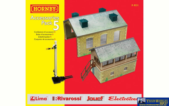 Hmr-R8231 Hornby Accessories Pack 5 Oo Scale Structures