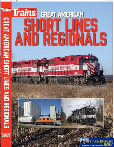 Kal-16111 Kalmbach Dvd Trains Great American Short Lines And Regionals. Cdanddvd