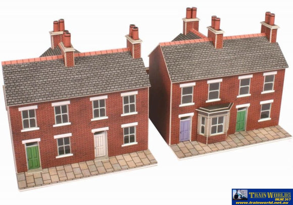 Met-Pn103 Metcalfe (Card Kit) Brick-Terrace House N-Scale Structures