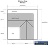 Met-Pn116 Metcalfe (Card Kit) Red-Brick Corner Shop & Pub N-Scale Structures