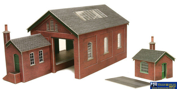 Met-Po232 Metcalfe (Card Kit) Goods Shed Oo Scale Structures