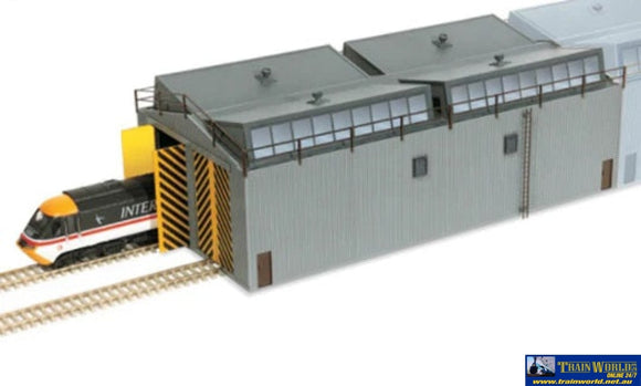 Plk-80 Peco-Lineside Train Shed/locomotive Depot/engine Shed (Footprint: 349Mm X 168Mm) Oo-Scale