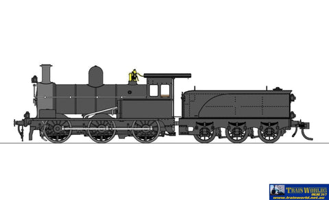 Pre-Order Twy-01 Train World Vr Y-Class 0-6-0 Tender-Engine #Y421 Black Without Shunter-Steps