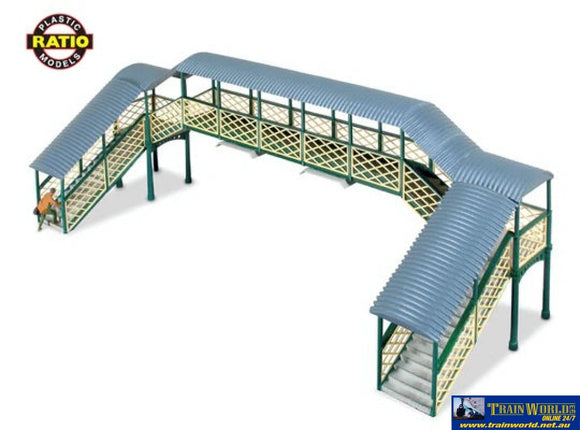 Rat-548 Ratio (Kit) Modular Station-Footbridge Span: 180Mm Oo-Scale Structures