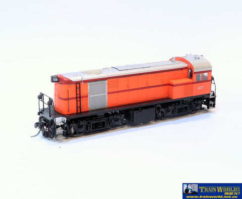 Sds-800302 Sds Models 800-Class #807 Sar Tangerine Ho Scale Dcc-Ready Locomotive