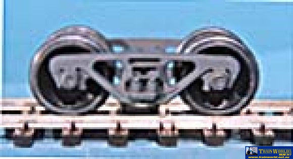 Sem-B09 Steam Era Models Bogies Sar/an Abxc Roller Bearing Rotating Caps With Disc Wheels (1-Pair)