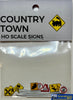 Ttg-002 The Train Girl -Signage- Country Town Pack Ho Scale Scenery