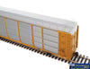 Wal-101436 Walthers-Proto 89 Thrall Tri-Level Auto Carrier - Ready To Run Ho Scale Rolling Stock