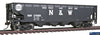 Wal-1655 Walthers-Trainline Quad Hopper Norfolk & Western Ho Scale Rolling Stock