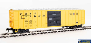 Wal-1865 Walthers-Mainline 50 Acf Exterior Post Boxcar - Ready To Run Ho Scale Rolling Stock