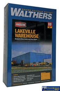 Wal-2917Z Walthers Cornerstone Kit Lakeville Warehouse Ho Scale Structures