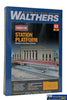 Wal-3391 Walthers Cornerstone Kit Station Platform Ho Scale Structures