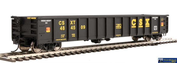Wal-6270 Walthers-Mainline 53 Railgon Gondola #484509 Csx Ho Scale Rolling Stock
